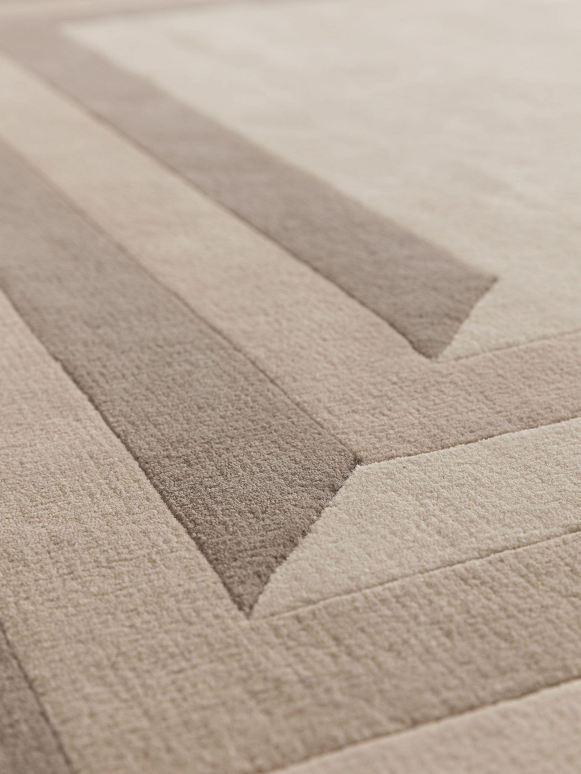 Covor de lână Tilo Cream/Beige 