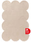 Covor de lână Helix Cream 