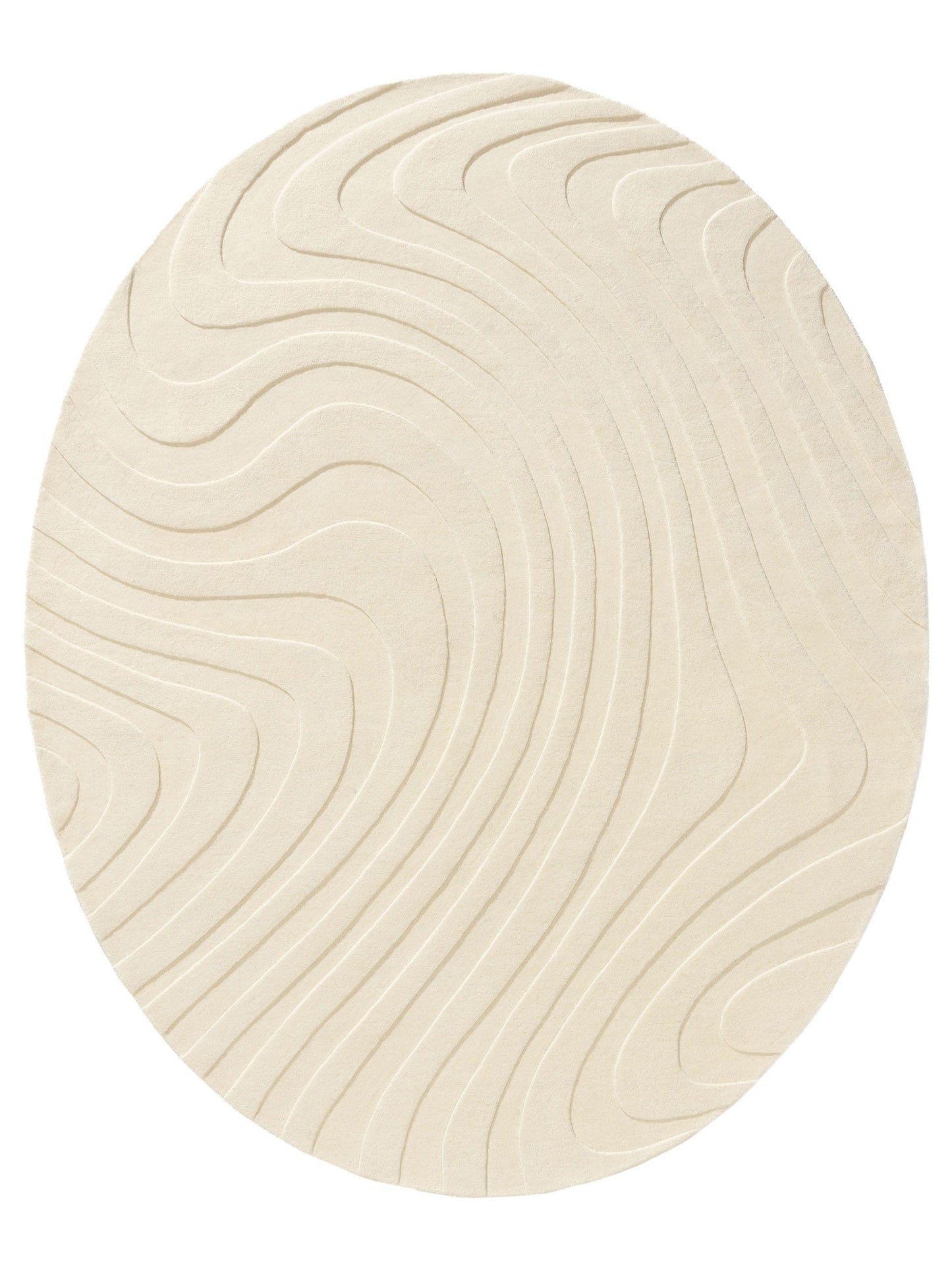 Covor de lână Magma Cream 