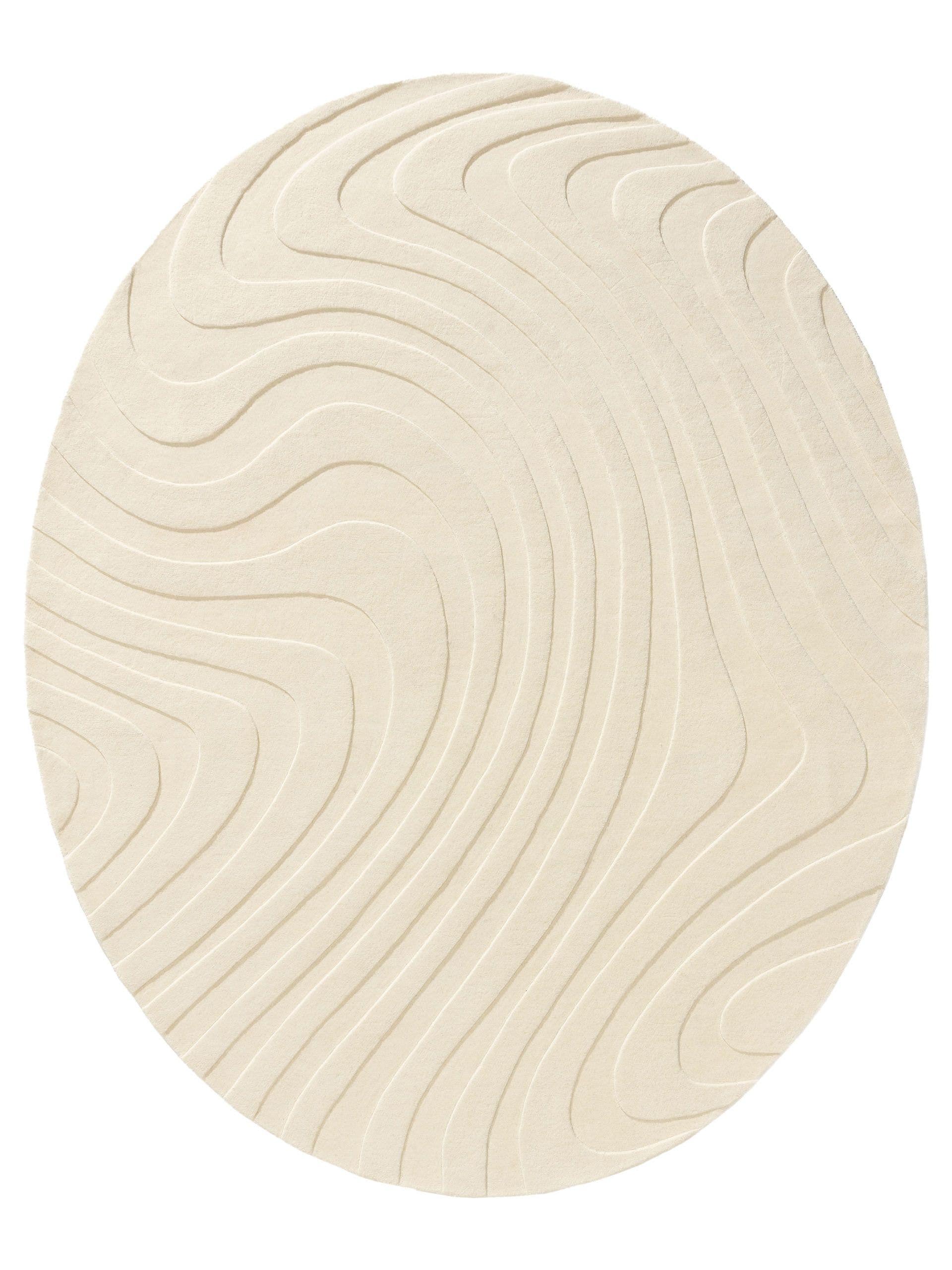 Covor de lână Magma Cream 