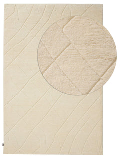 Covor de lână Marcos Cream
