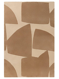 Covor din materiale reciclate Smilla Beige