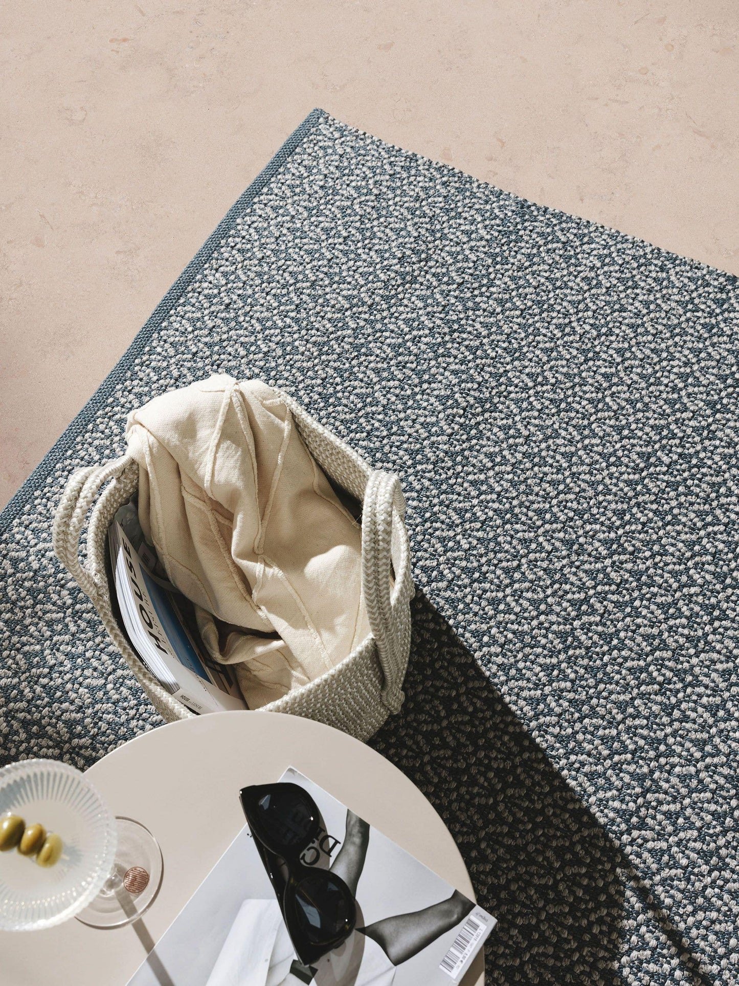 Covor interior/exterior Dulcia Blue/Grey 
