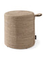 In- & Outdoor Pouf/taburet Noe natural 40x40x43 cm