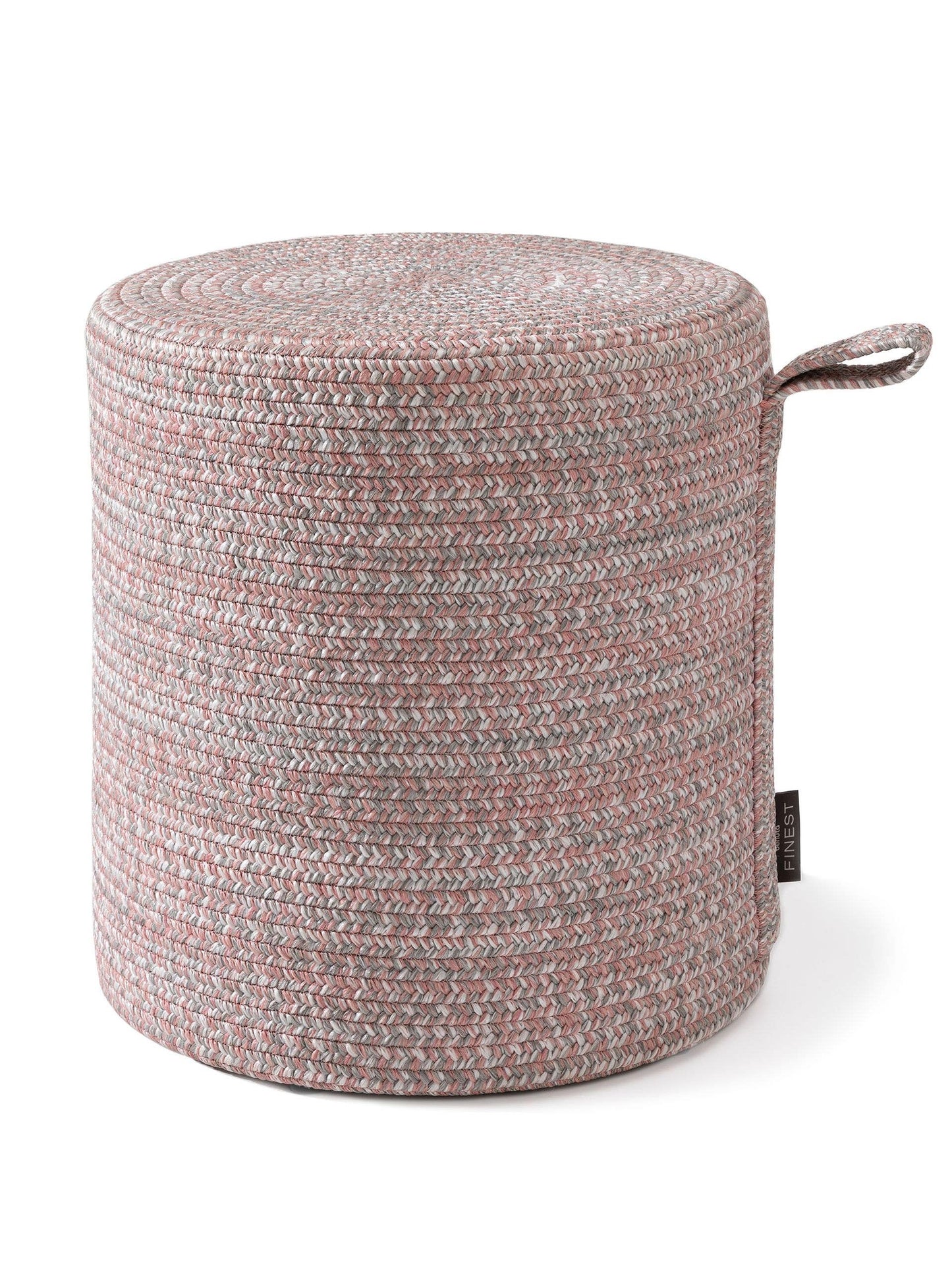 In- & Outdoor Pouf/taburet Noe Rose 40x40x43 cm