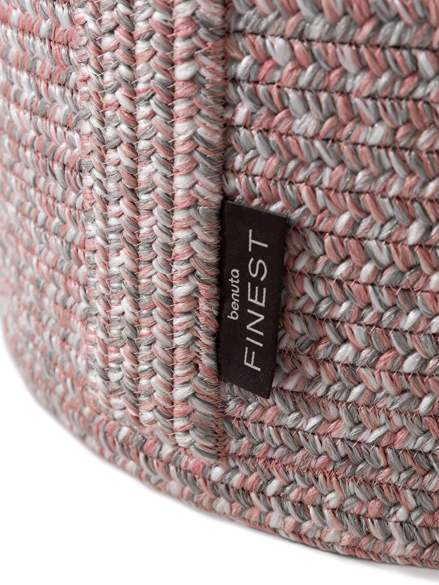 In- & Outdoor Pouf/taburet Noe Rose 40x40x43 cm