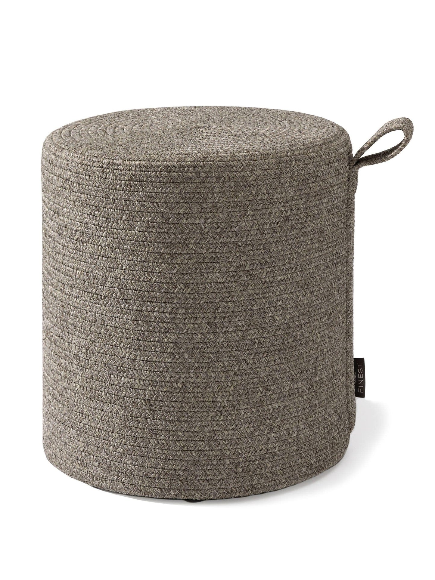 Pouf/taburet interior/exterior Noe Grey/Taupe 