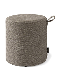 In- & Outdoor Pouf/taburet Noe Grey/Taupe