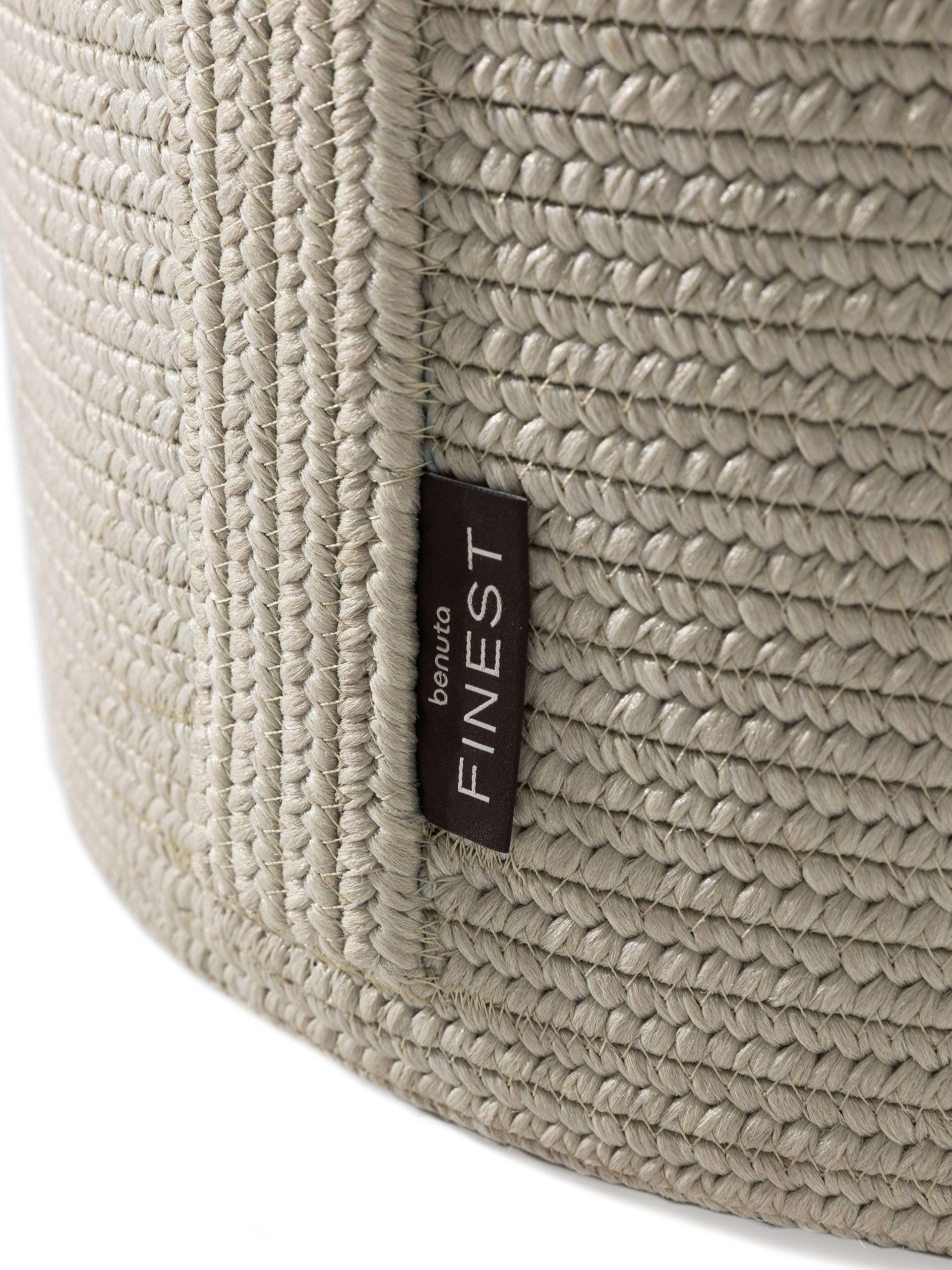 Pouf/taburet interior/exterior Noe Light Grey 