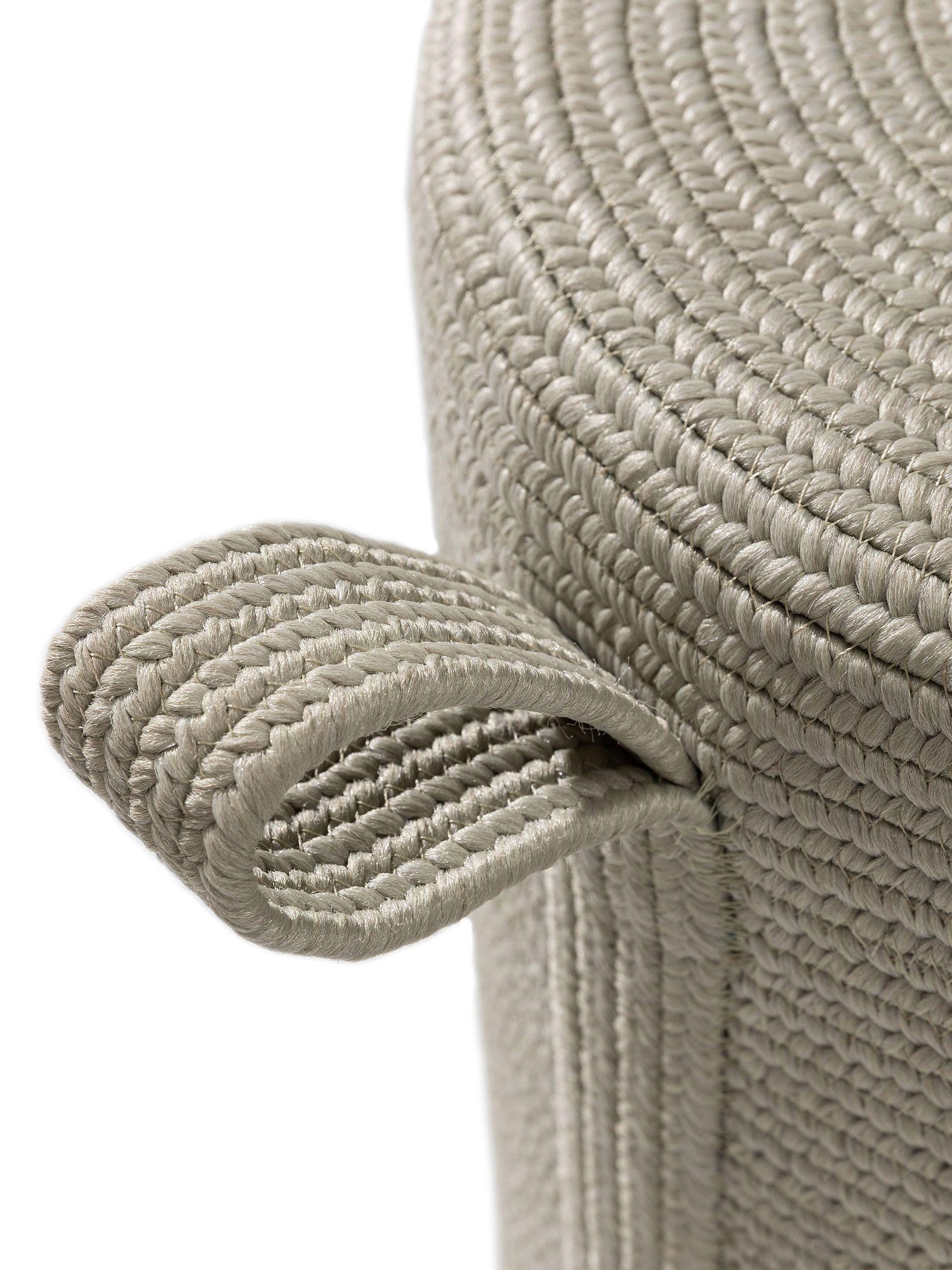 Pouf/taburet interior/exterior Noe Light Grey 