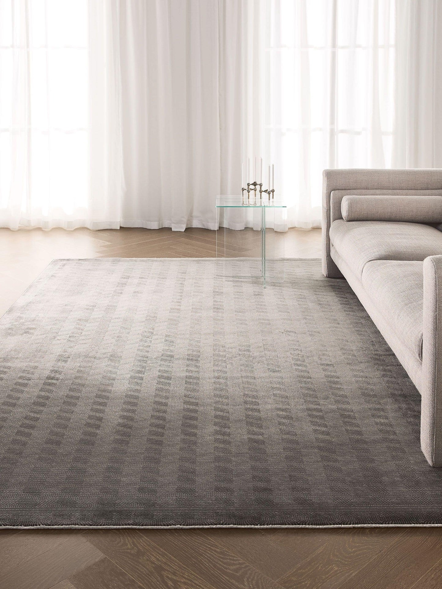 Covor Leandro Dark Grey 