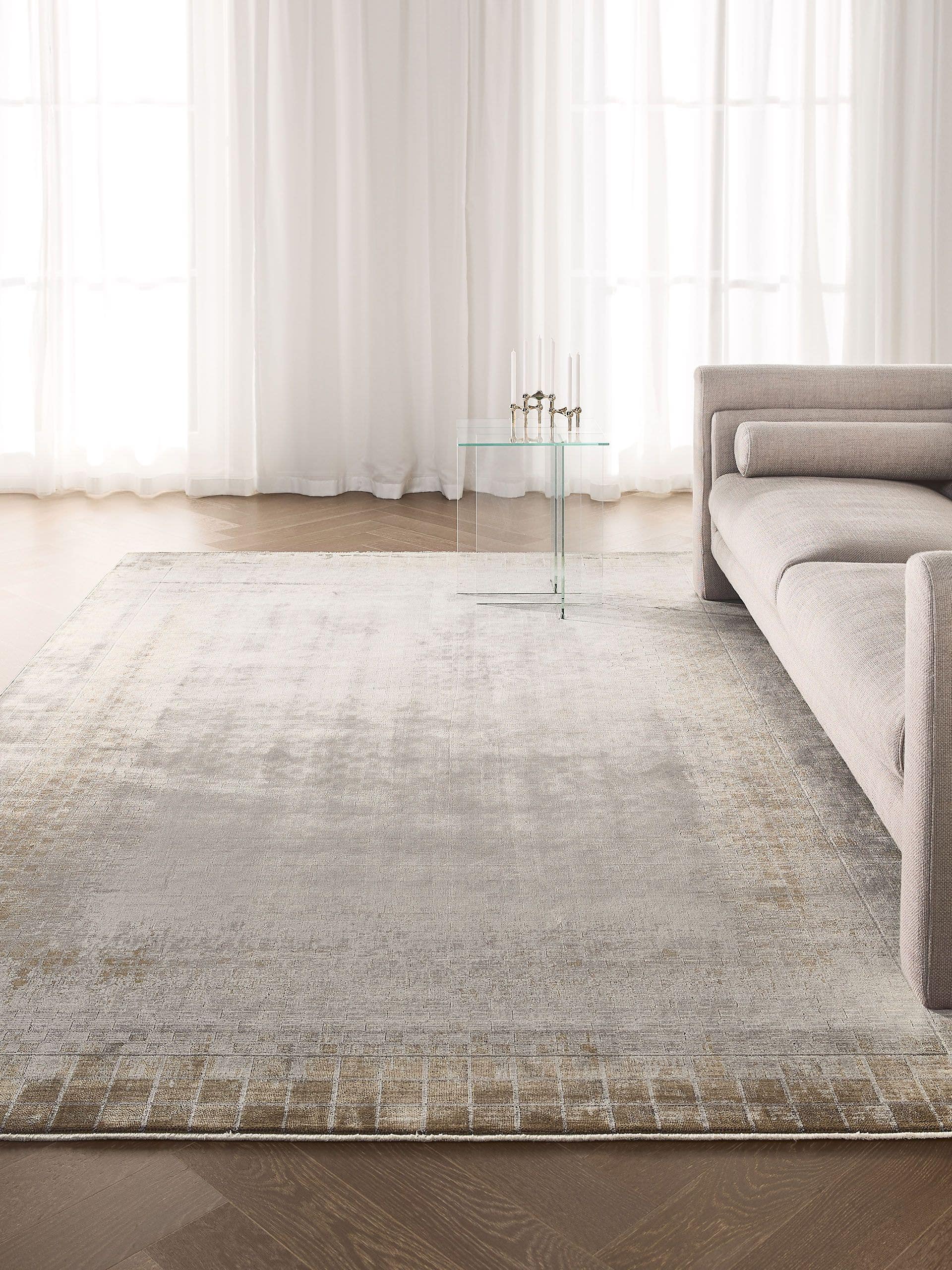 Covor Leandro Gray/Beige 