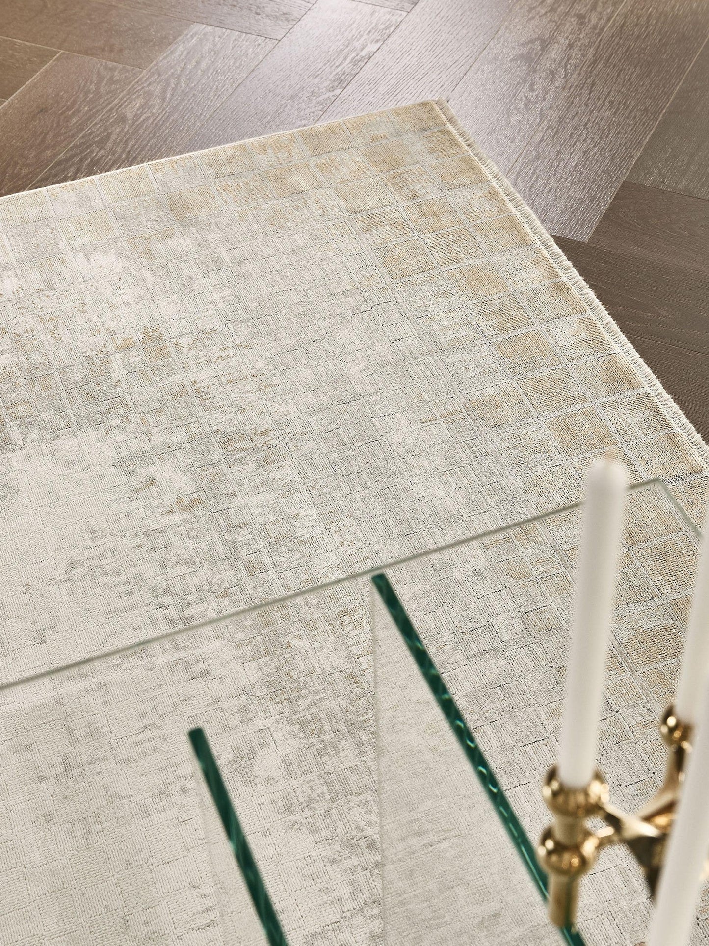 Covor Leandro Gray/Beige 