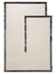 Covor Fold Black/White 