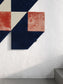 Covor Cubes Blue/Orange 