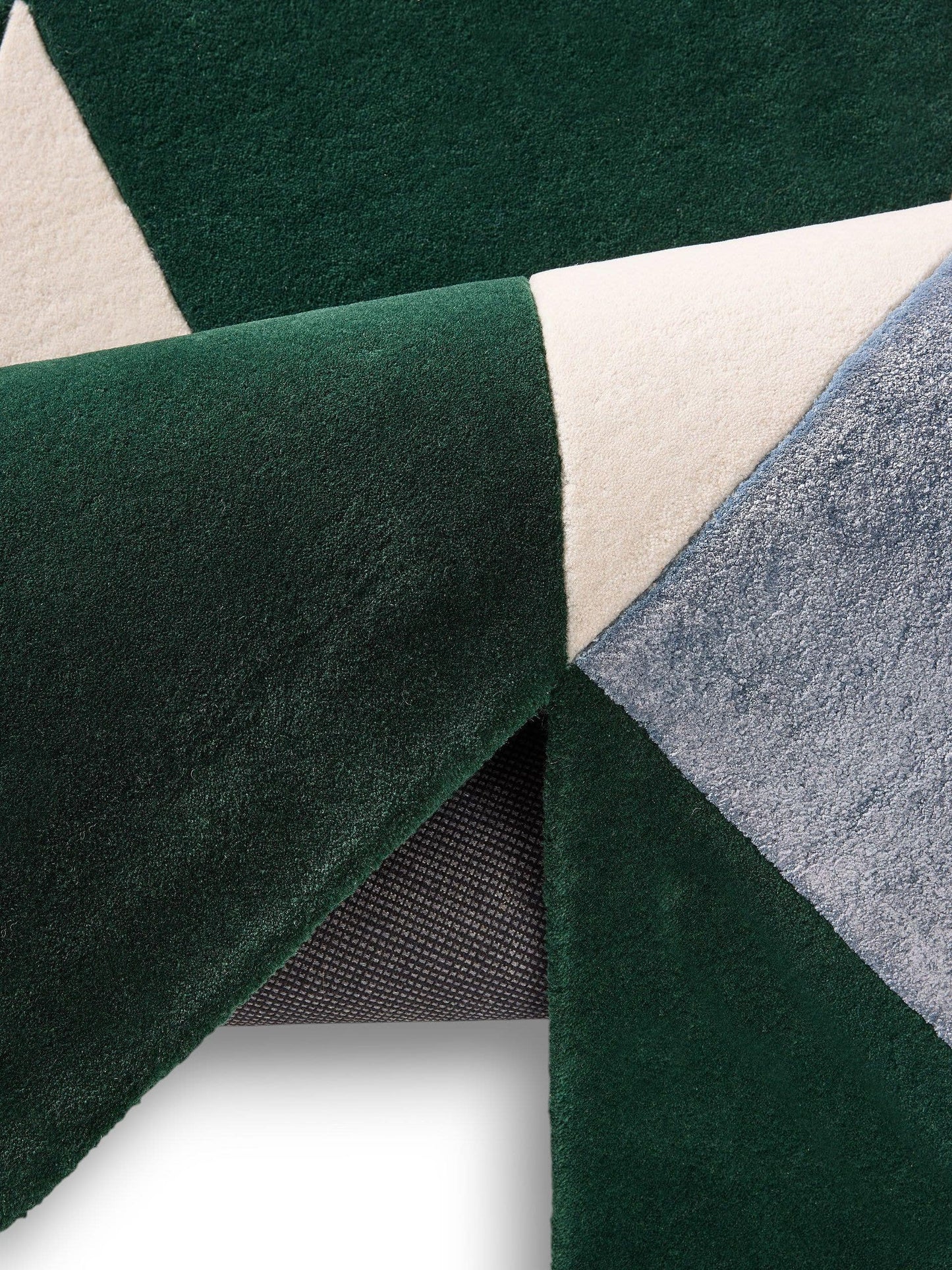 Covor Cubes Blue/Green 