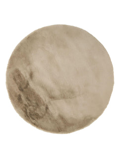 Shaggy Covor rotund Lux Taupe