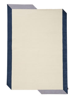 Covor de lână Aspect Cream/Blue