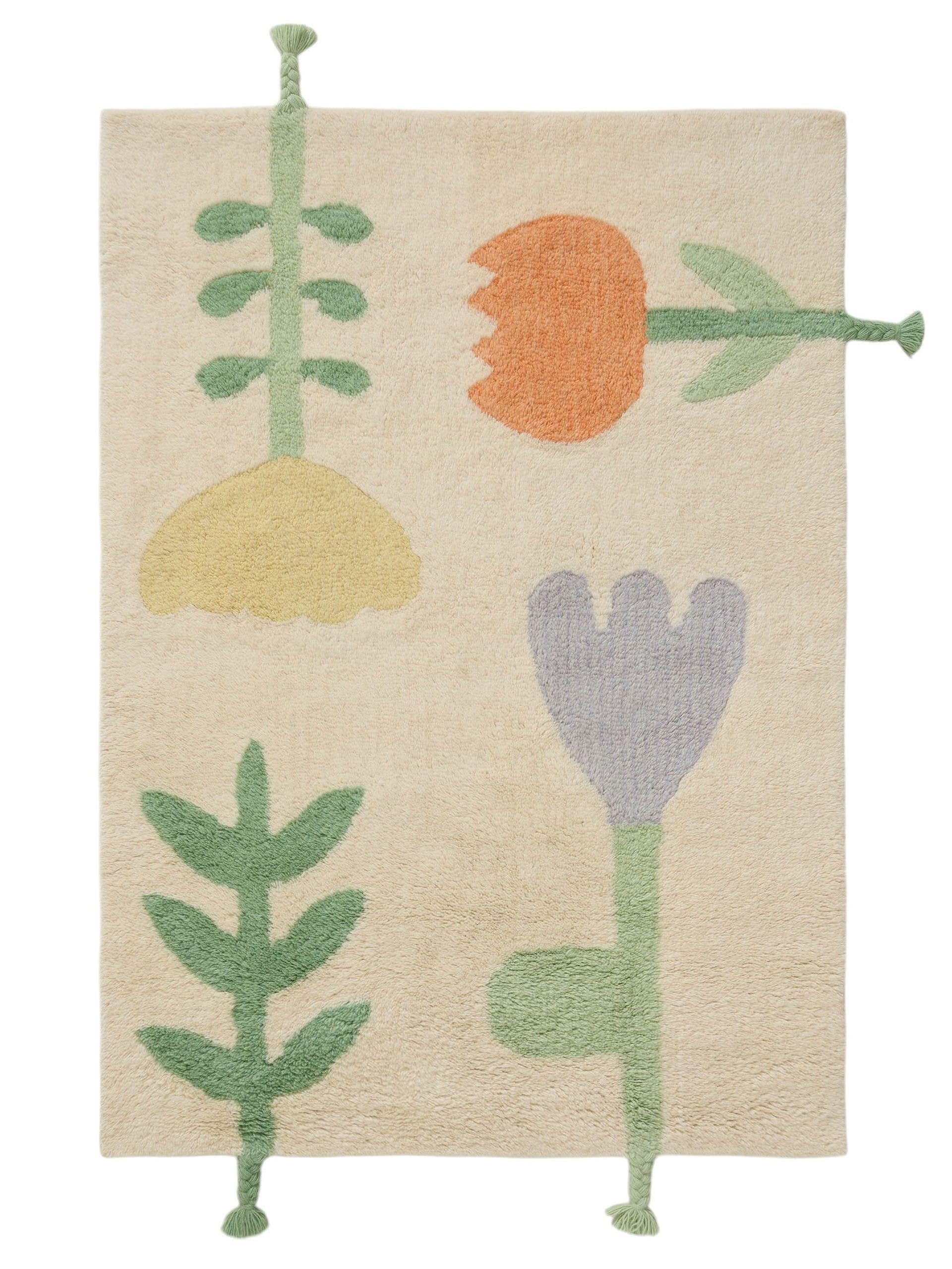 Kinderteppich Fleur Multicolor 