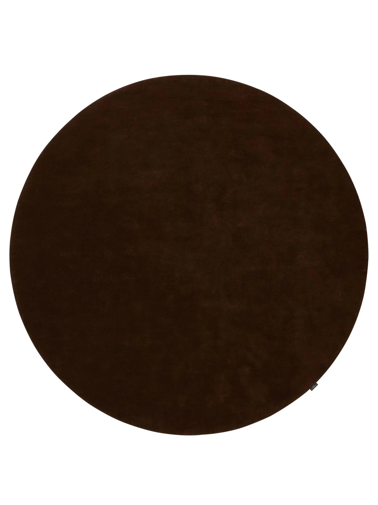 Covor de lână Mono Dark Brown
