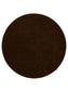 Covor de lână Mono Dark Brown