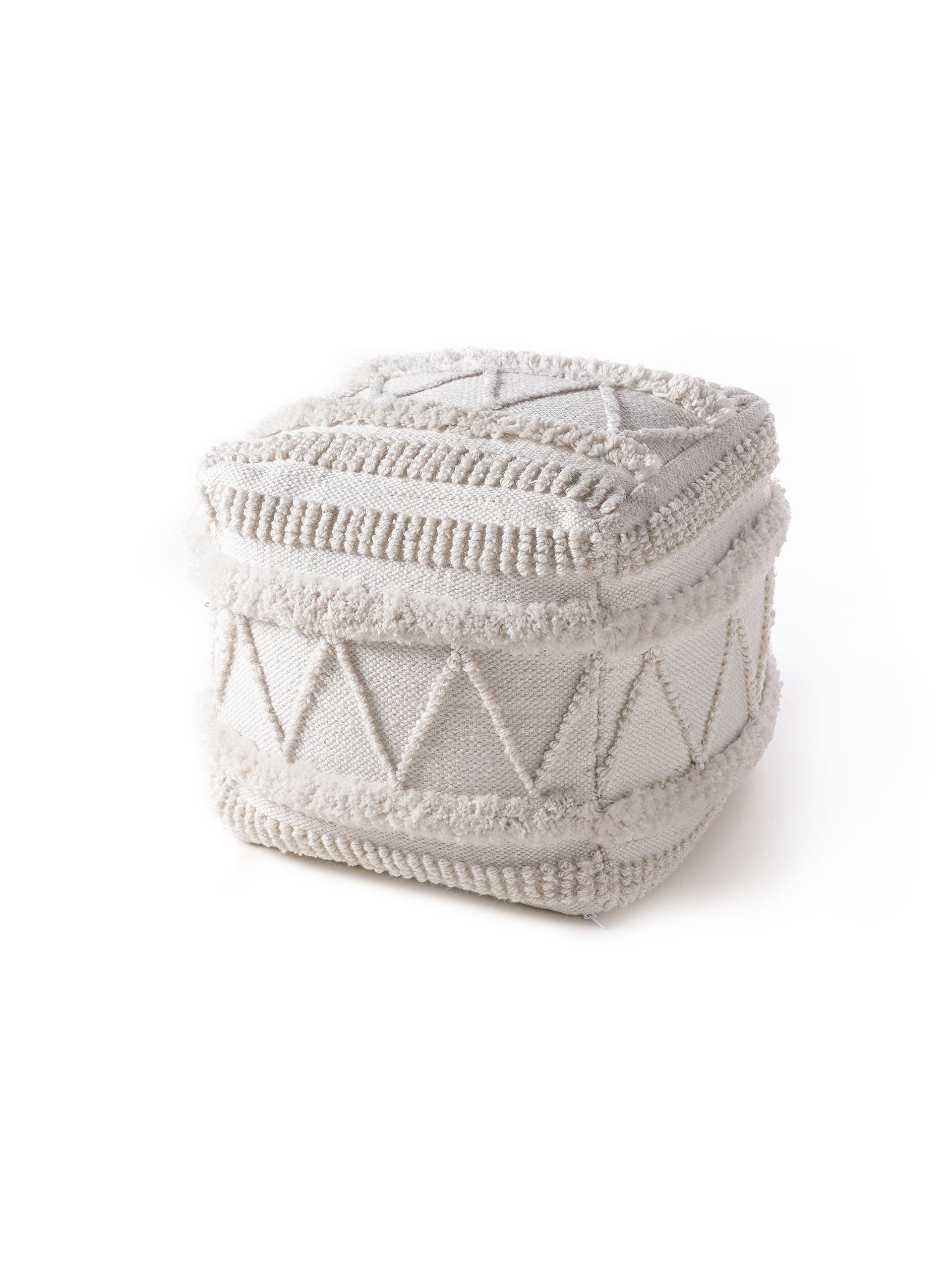 In- & Outdoor Pouf/taburet Toni Ivory 