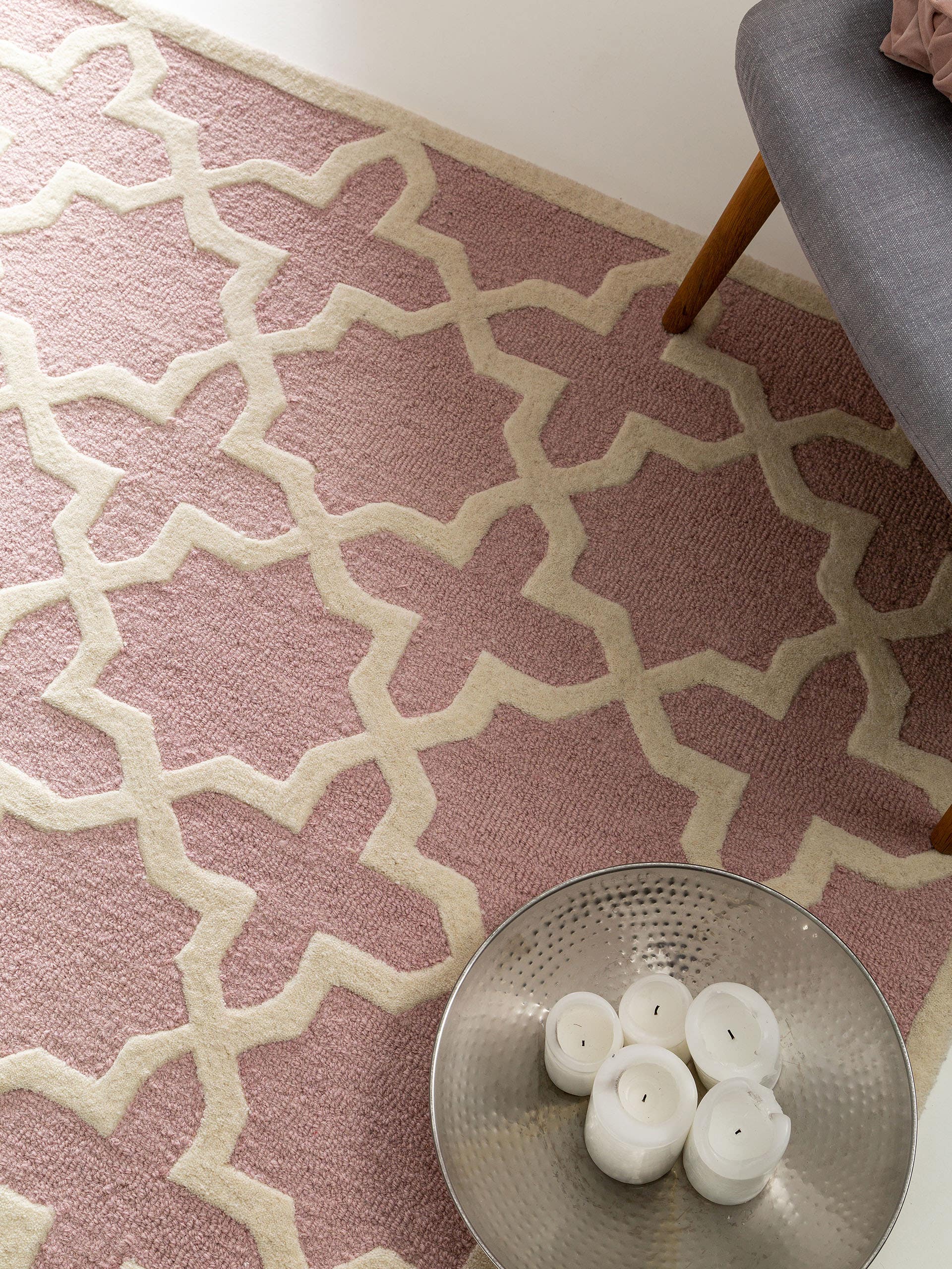 Covor de lână Windsor Pink 
