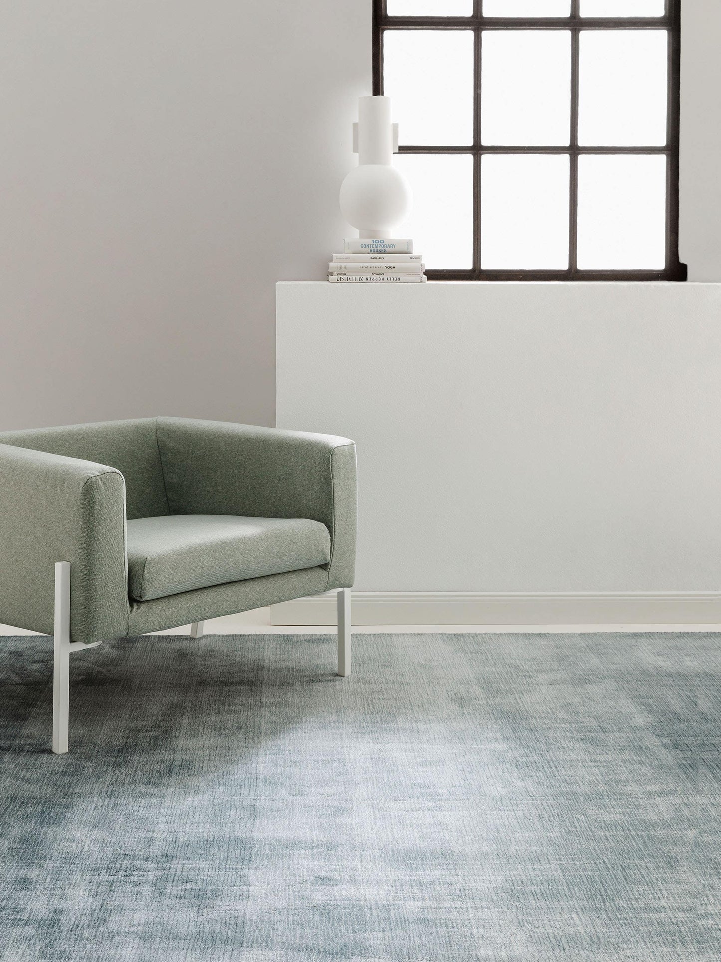 Covor din vâscoză Ombre Blue 