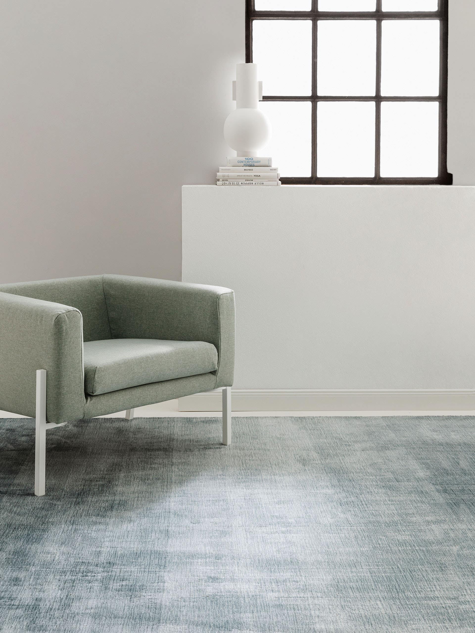 Covor din vâscoză Ombre Blue 