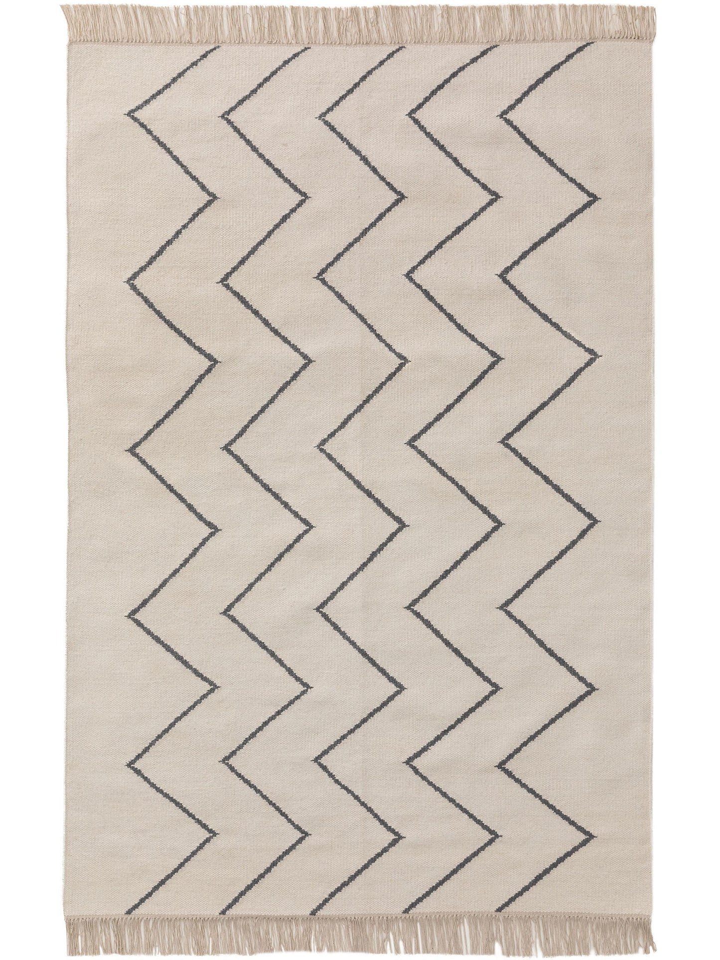 Hand Woven Kilim Vince Ivory 