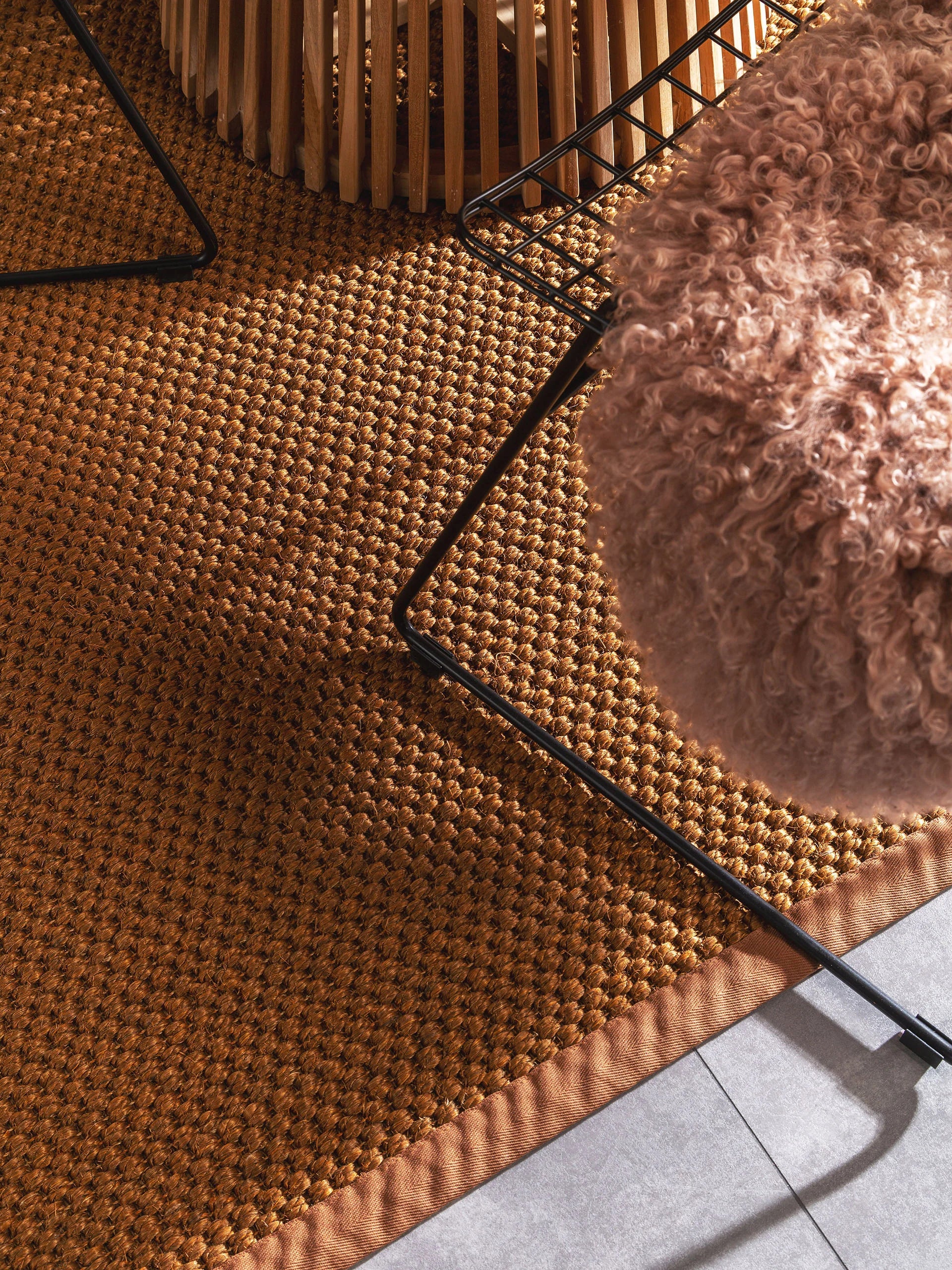 Covor din sisal Greta Light Brown