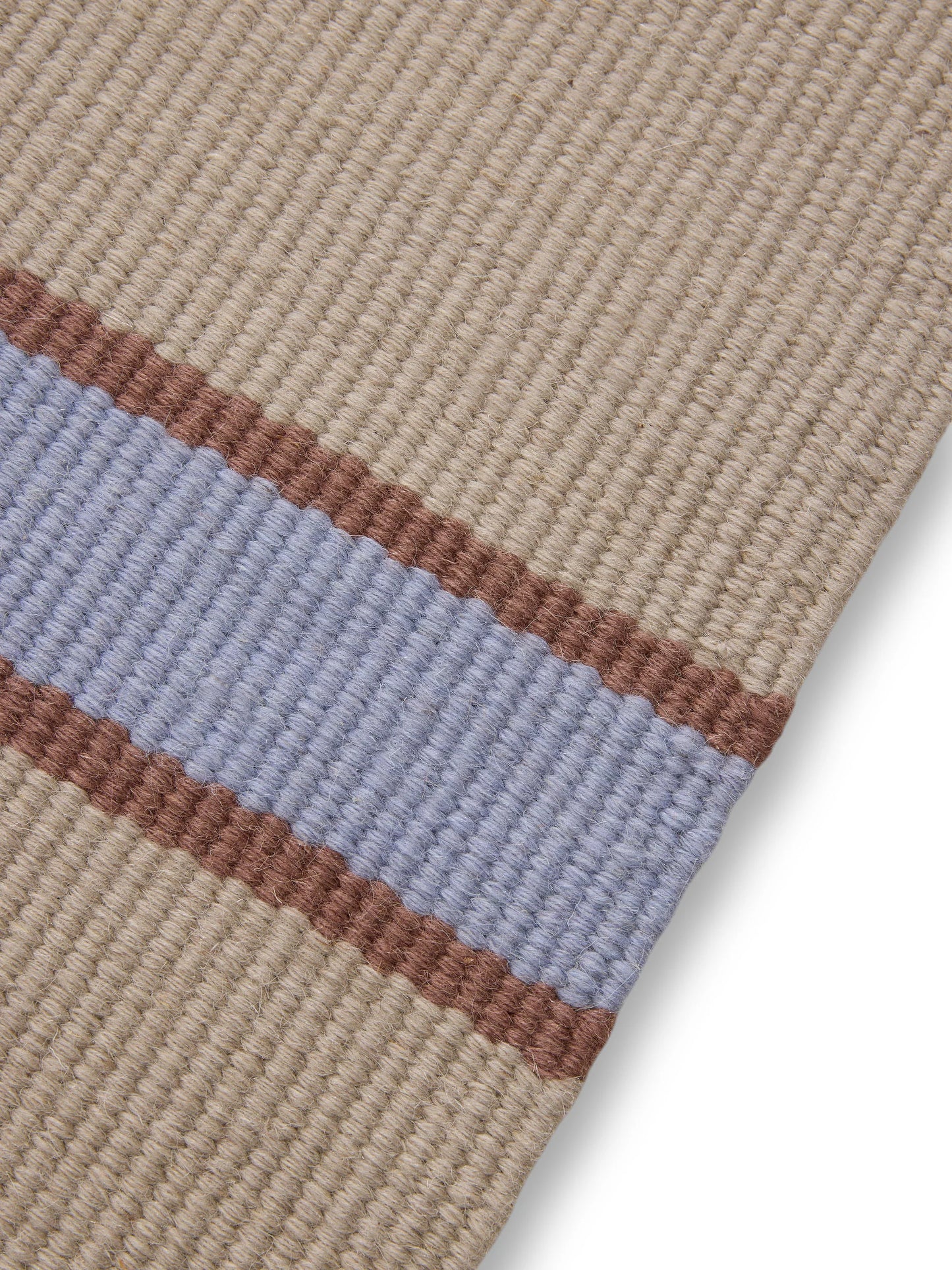 Traversă din lână Livio Beige/Blue 