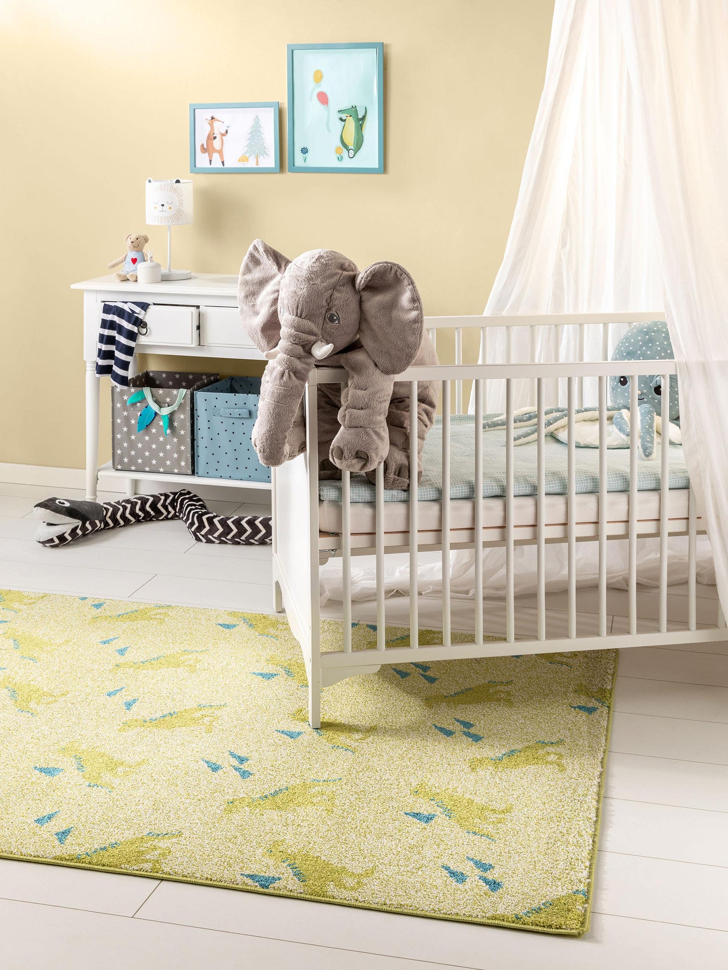 Covor pentru copii Noa Kid's Green 