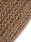 Covor rotund interior/exterior Agra Multicolour/Beige 