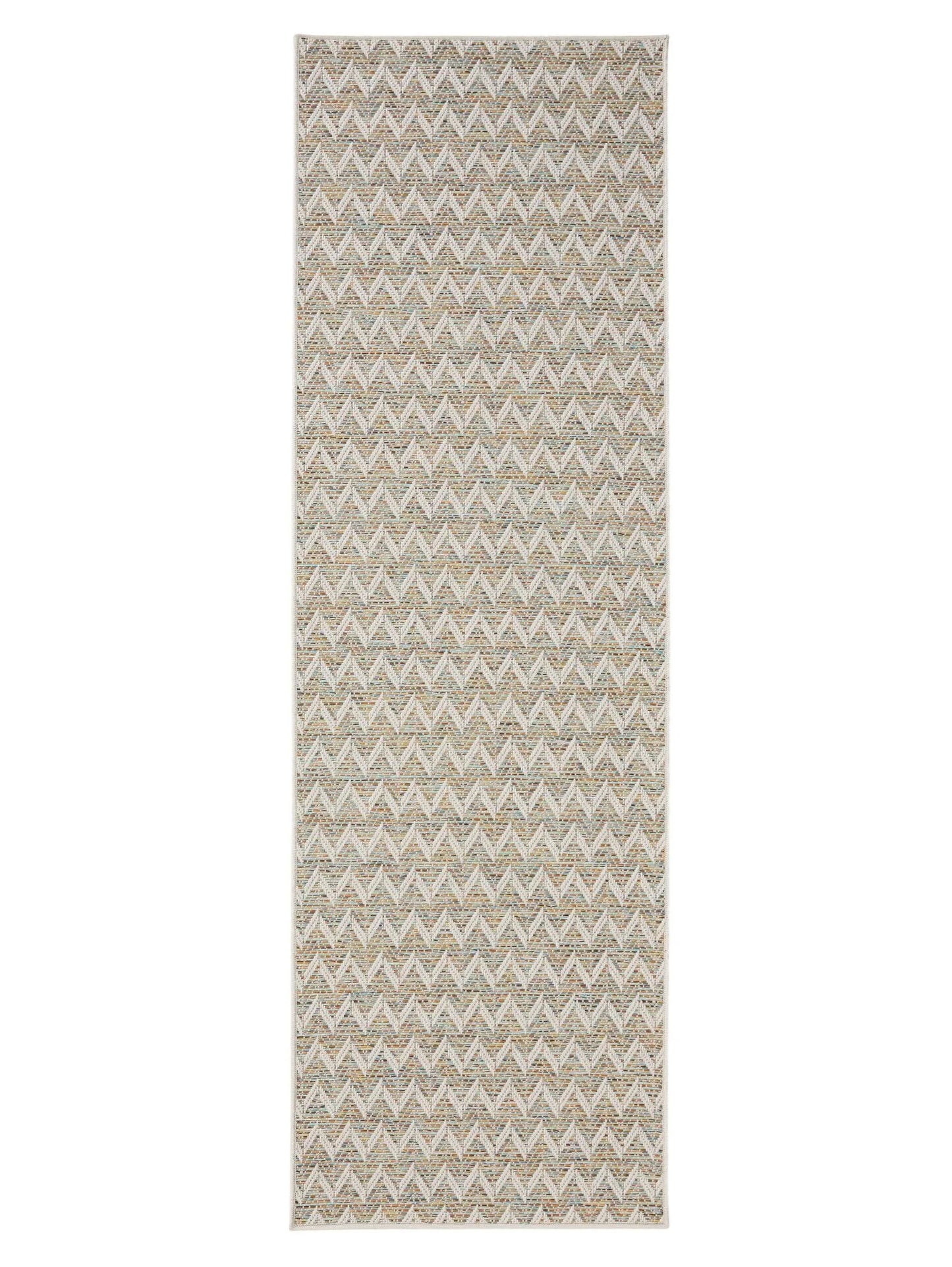 Covoraș îngust/preș - interior/exterior Agra Blue/Cream 