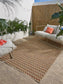 Covor interior/exterior Agra Beige/Multicolour 
