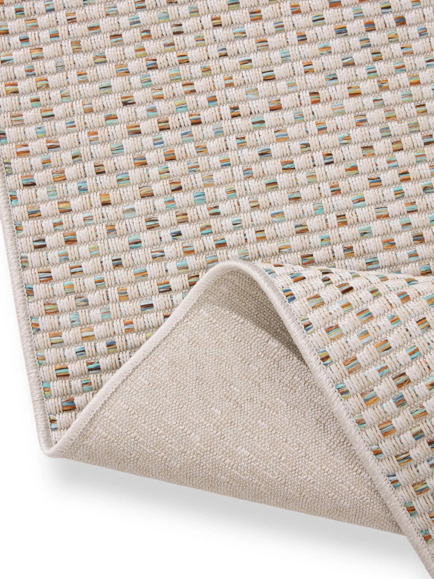 Covor interior/exterior Agra Cream/Blue 