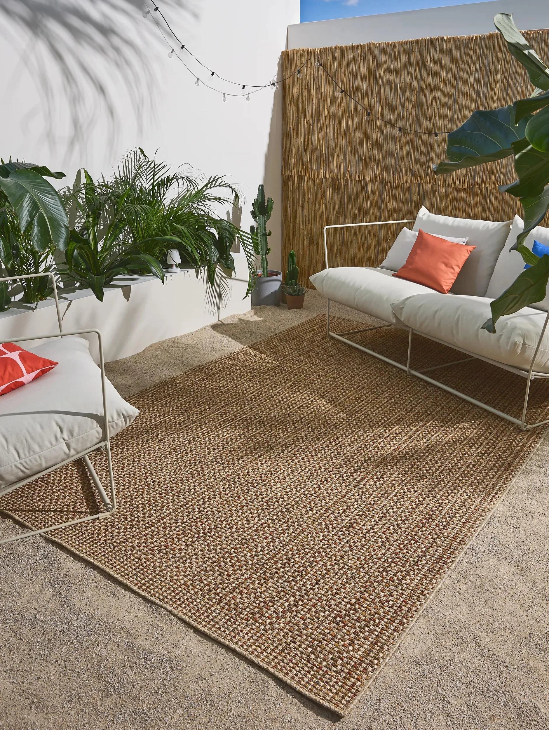 Covor interior/exterior Agra Multicolour/Beige 