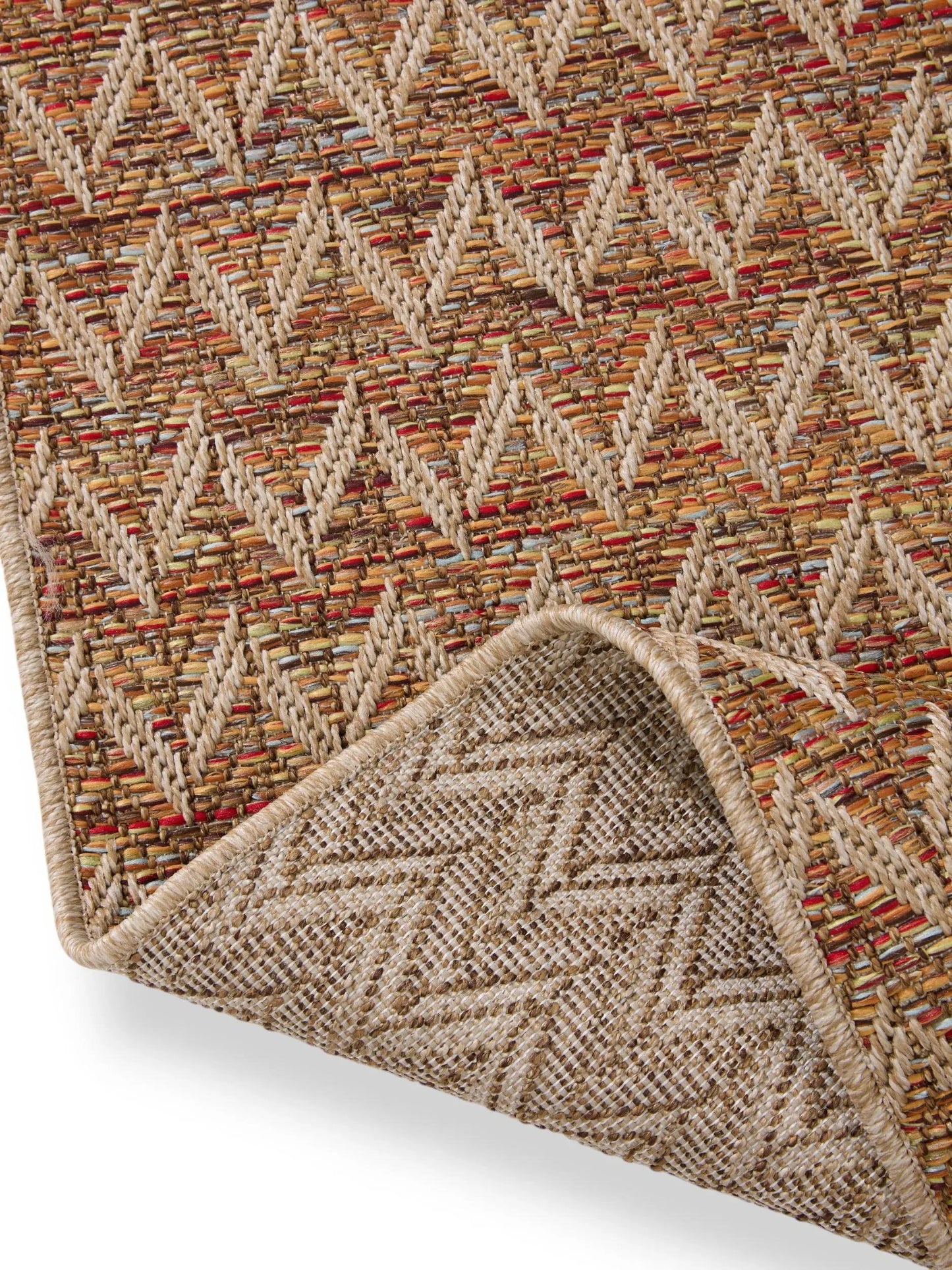 Covor interior/exterior Agra Beige/Multicolour 