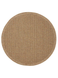 Covor rotund interior/exterior Agra Multicolour/Beige
