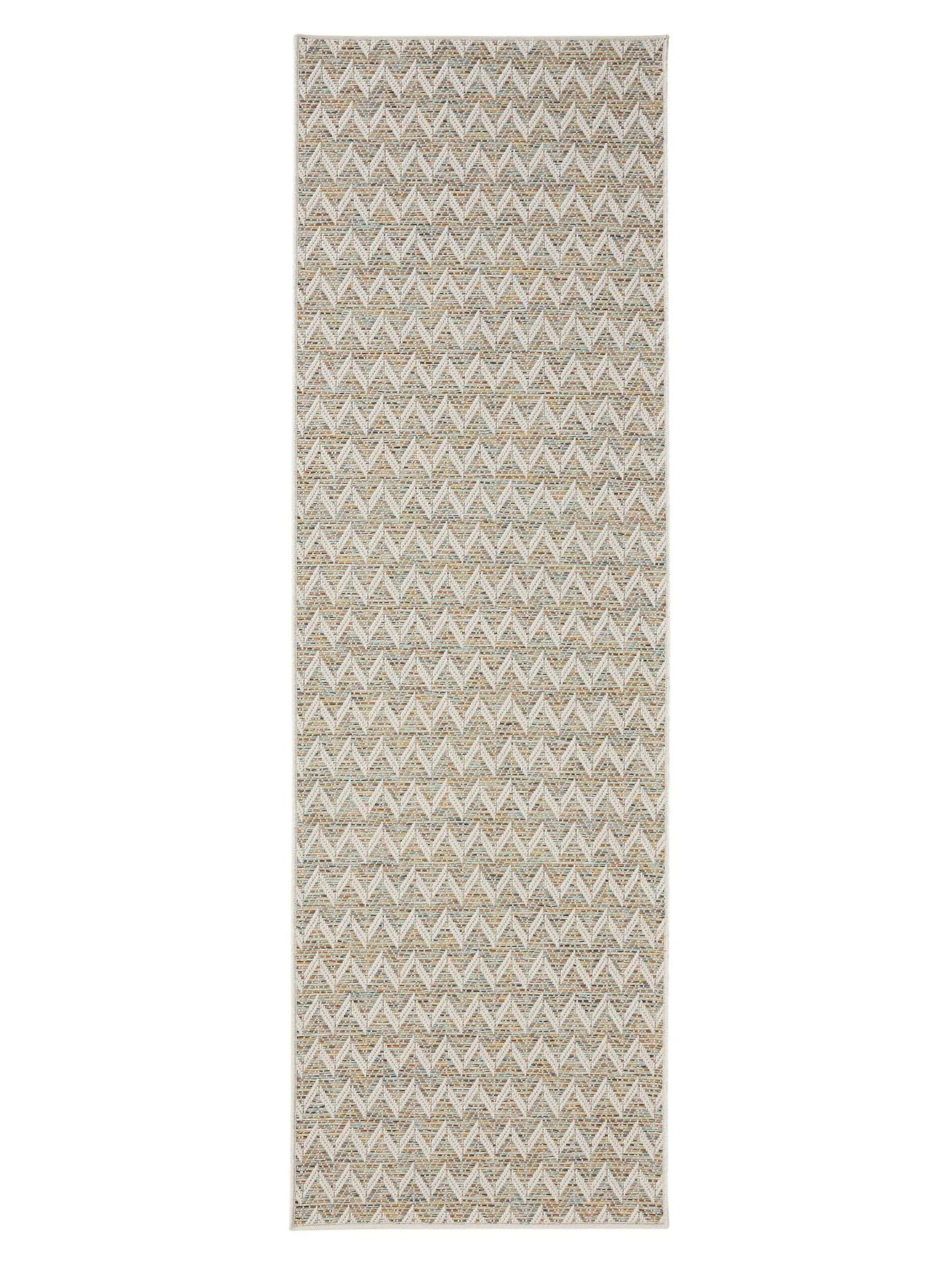 Covoraș îngust/preș - interior/exterior Agra Blue/Cream 