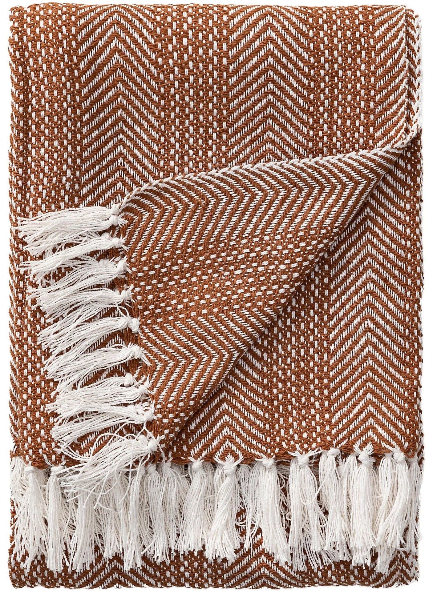 Cotton Pătură Alisea Brown