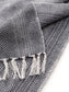 Cotton Pătură Alisea Charcoal