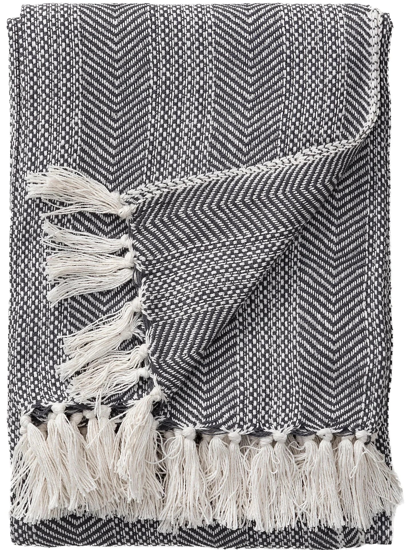 Cotton Pătură Alisea Charcoal