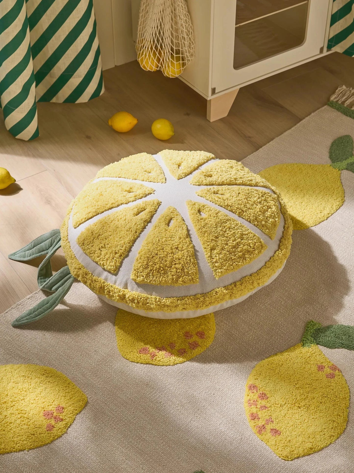 Floor Pernă Alma Yellow
