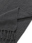 Cotton Pătură Amalia Dark Grey