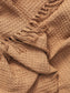 Cotton Pătură Amalia Light Brown
