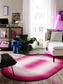 Covor lavabil Anko Pink