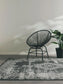 Covor interior/exterior Antique Black/White 
