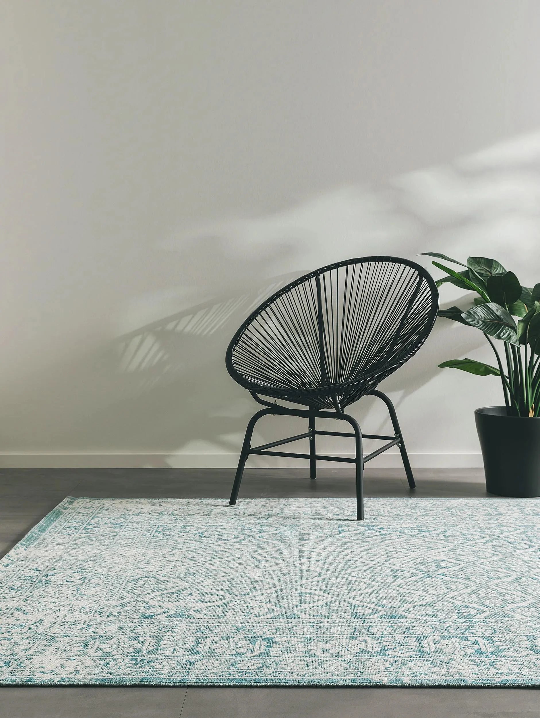 Covor interior/exterior Antique Turquoise 